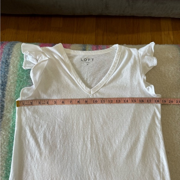 LOFT Flutter Sleeve Tee - Picture 5 of 8
